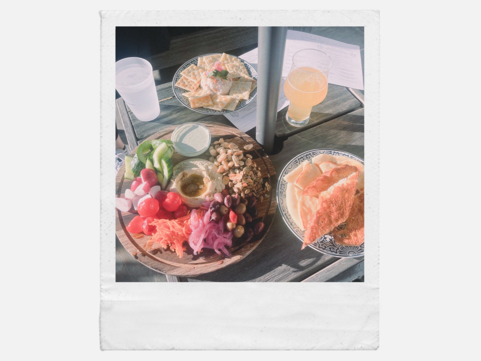 Colorful meal