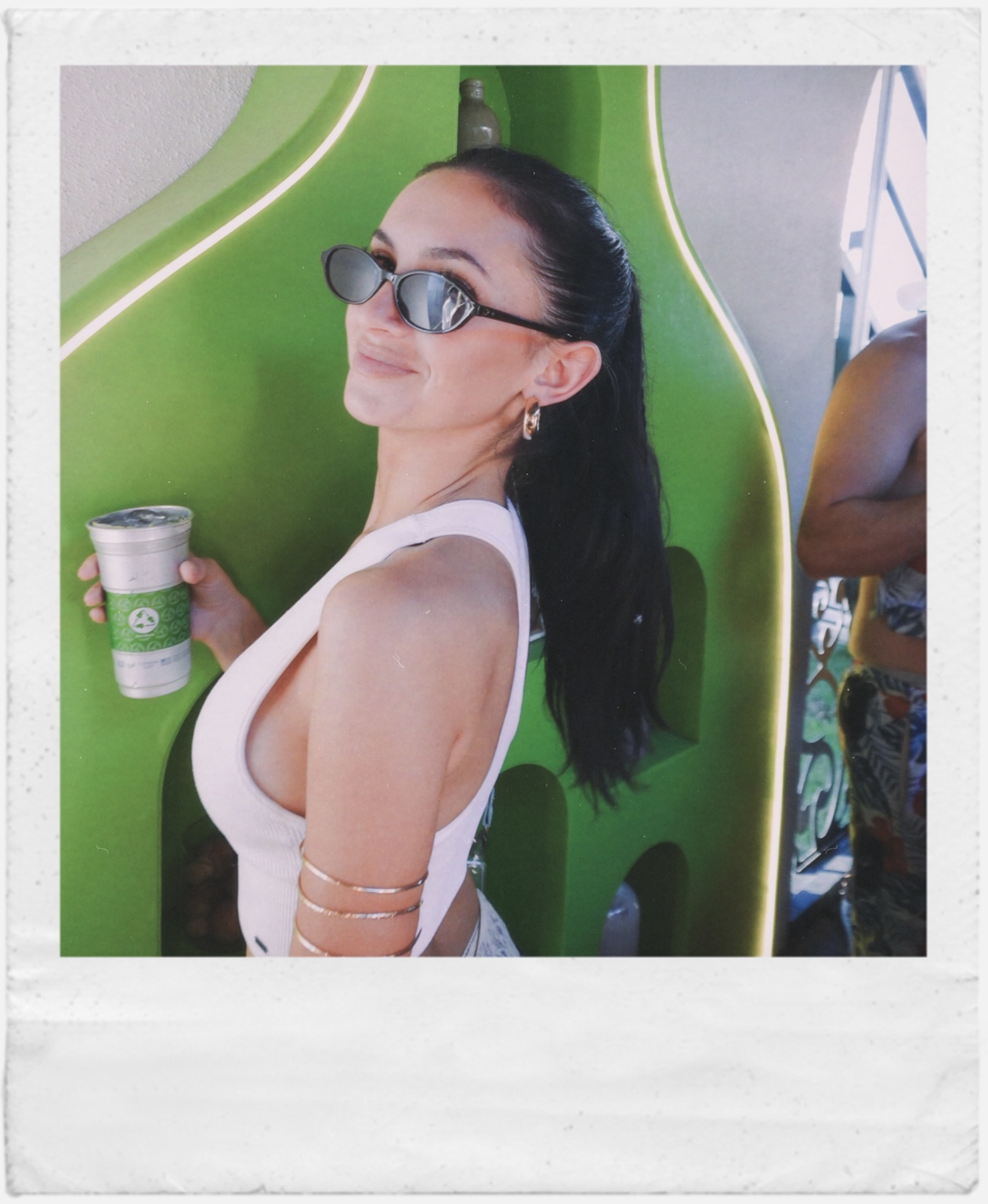Natasha in sunglasses