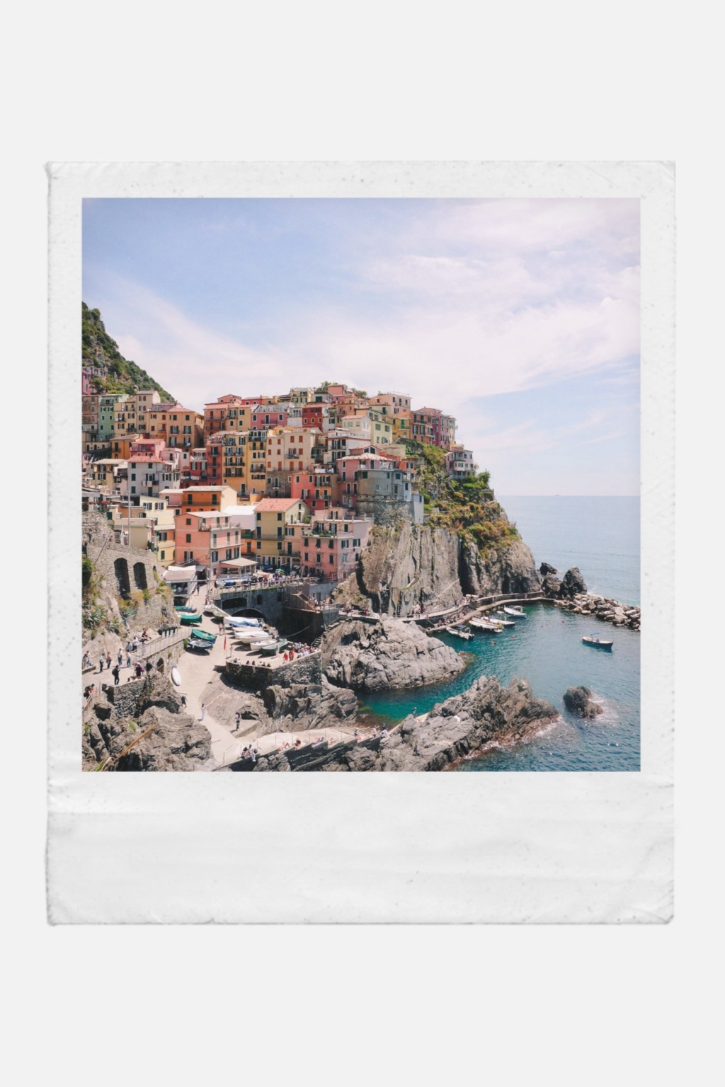 Colorful Italian coastal town